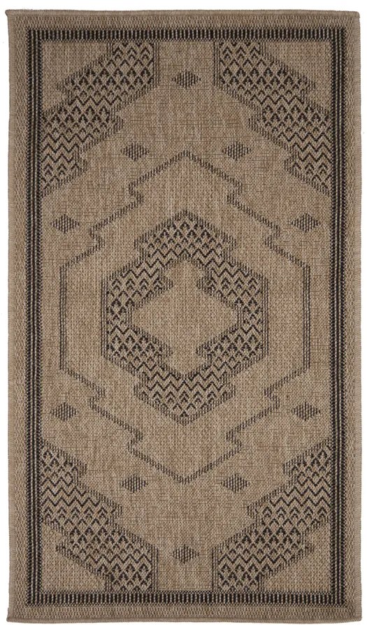 Ψάθα Avanos 9010 BLACK Royal Carpet - 80 x 150 cm