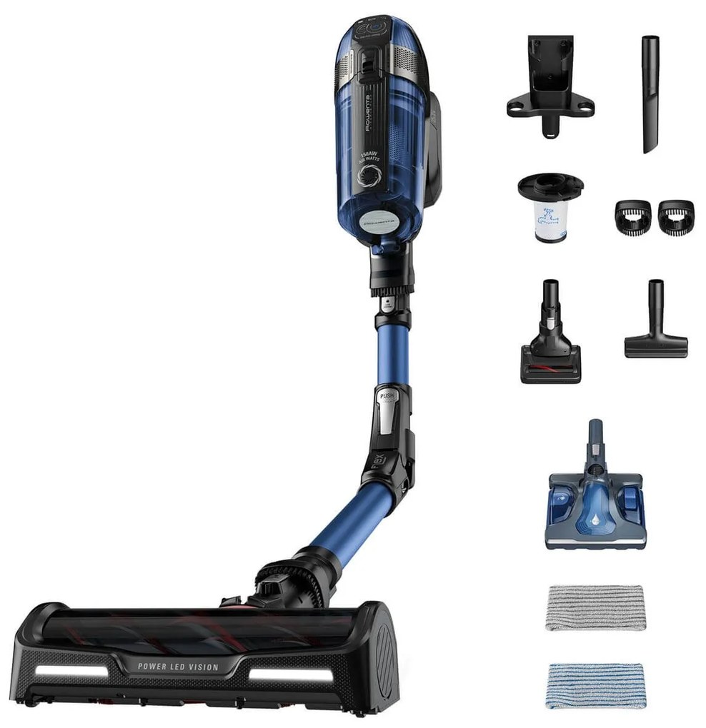 Επαναφορτιζόμενη Σκούπα Stick Rowenta X-Force Flex με ισχύ 320W και Χωρητικότητα κάδου 900ml