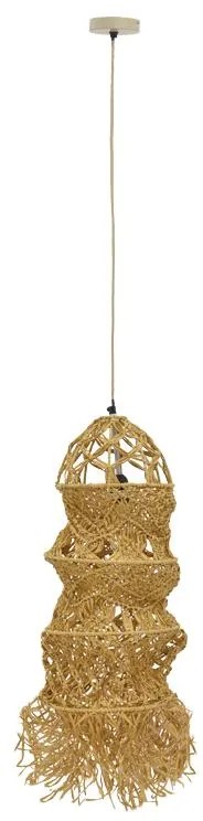 Φωτιστικό οροφής Frola Inart E27 φυσικό Φ25x115εκ 25x25x80 εκ.