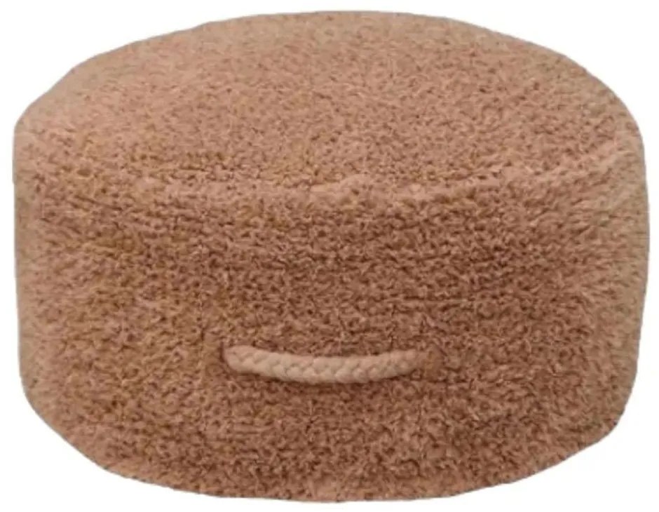 Πουφ Chill LOR-P-CHILL-CHS Φ50x20cm Chestnut Lorena Canals