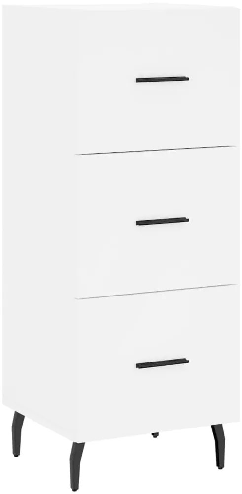 vidaXL Ντουλάπι Λευκό 34,5 x 34 x 90 εκ. από Επεξεργασμένο Ξύλο