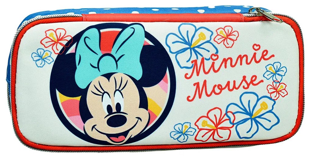 Κασετίνα Διπλή (23.5x10.5x6) Gim Minnie Boho Surf