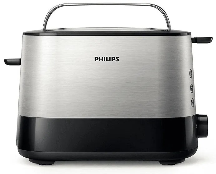 Philips HD2637/90 Φρυγανιέρα 2 Θέσεων 1000W Μαύρη