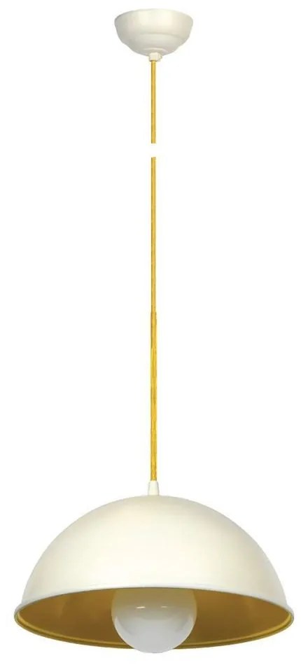 Φωτιστικό Οροφής White Φ30x14.5cm VK/04046/W VKLed Metal