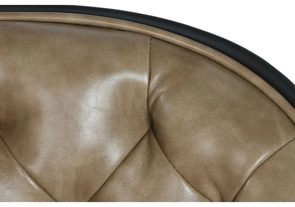 Καρέκλα Γραφείου DKD Home Decor Ανοιχτό καφέ πολυπροπυλένιο 47,5 x 57,5 x 83 cm