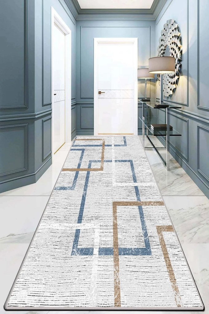 Χαλί Symmetrical 908CHL3199 Grey-Multi Conceptum Hypnose 100X160cm