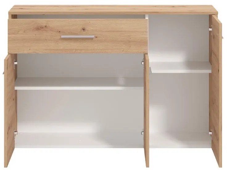 Κομότα - Μπουφές Garona 3K1F Artisan 119x33x80,5 εκ. 119x33x80.5 εκ.