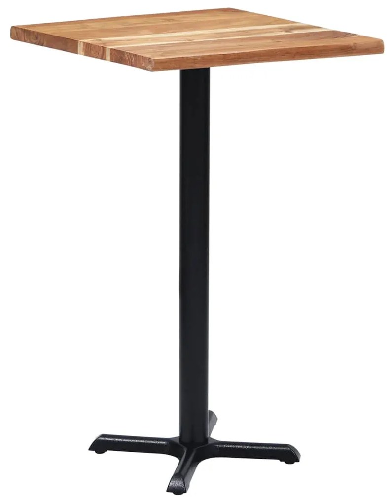 vidaXL Πόδι Τραπεζιού Bistro Μαύρο 56 x 56 x 107 εκ. από Χυτοσίδηρο