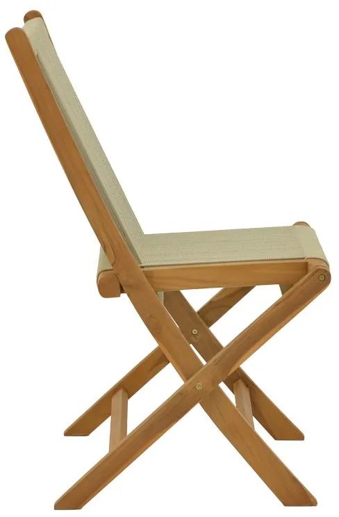 Τραπεζαρία 7τεμ. Banou-Colen teak ξύλο σε φυσική απόχρωση Φ150x75εκ 150x150x75 εκ.