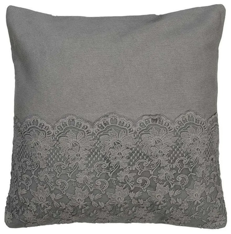 Μαξιλάρι Καναπέ ARF213 45x45cm Grey Espiel 45X45 100% Cotton