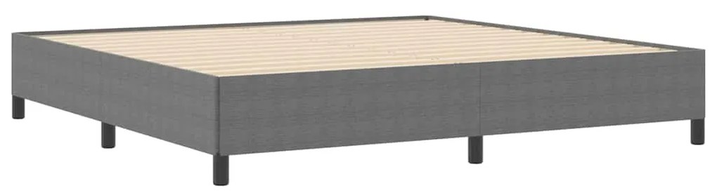 vidaXL Σκελετός Κρεβατιού Ανοιχτό γκρι 200 x 200 cm Βελούδο