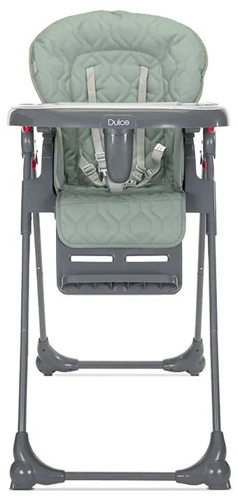 Καρεκλάκι φαγητού Dulce Green Leather  10100452504  Lorelli