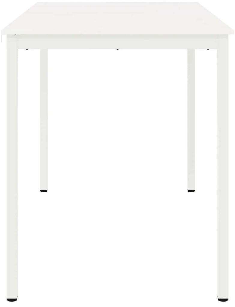 vidaXL Τραπέζι μπαρ Λευκό 110 x 55 x 105 εκ. Στερεά ξυλεία πεύκου