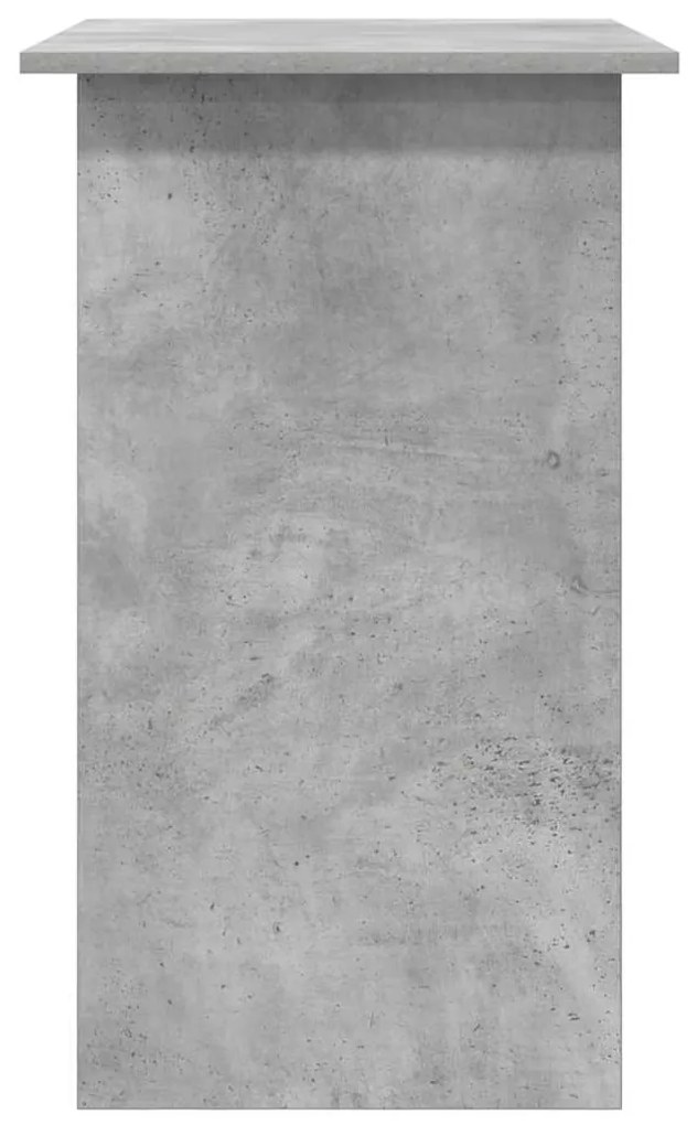 vidaXL Γραφείο Γκρι του Σκυροδέματος 80 x 45 x 74 εκ. από Επεξ. Ξύλο