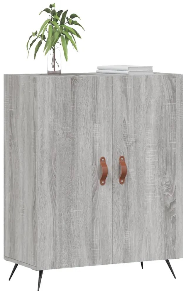vidaXL Ντουλάπι Γκρι Sonoma 69,5 x 34 x 90 εκ. από Επεξεργασμένο Ξύλο