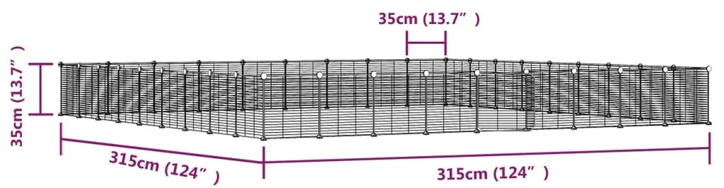 ΚΛΟΥΒΙ ΚΑΤΟΙΚΙΔΙΩΝ ΜΕ 36 ΠΑΝΕΛ + ΠΟΡΤΑ ΜΑΥΡΟ 35 X 35ΕΚ ΑΤΣΑΛΙΝΟ 3114027