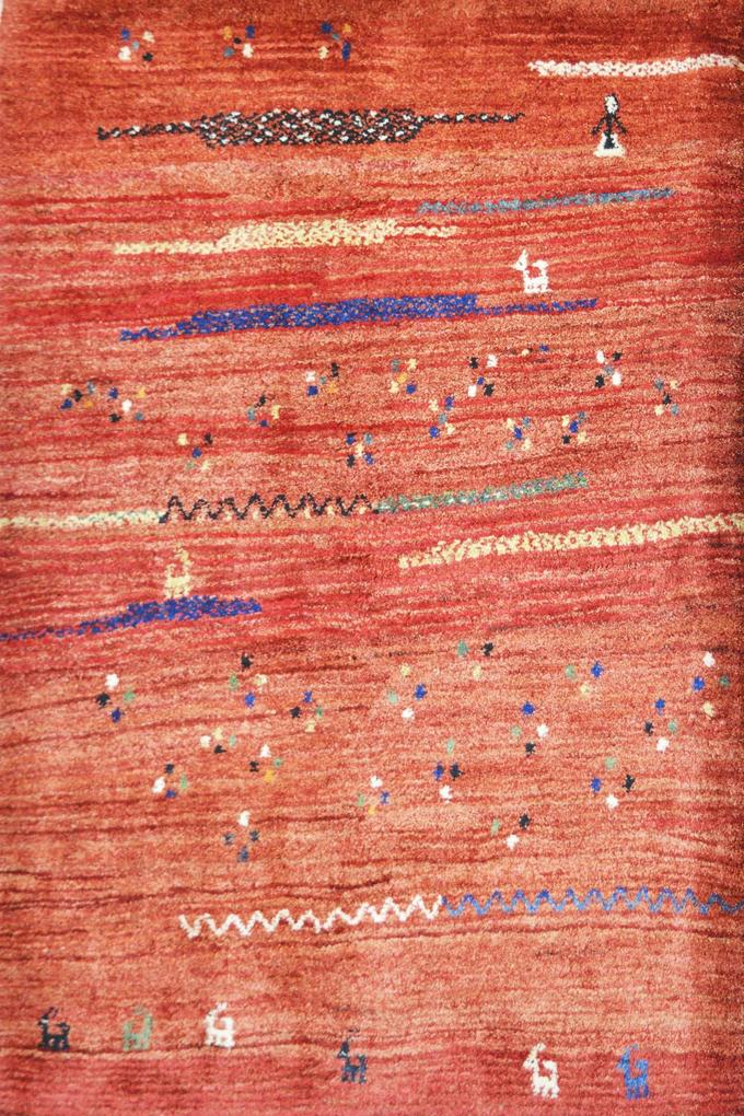 Χειροποίητο Χαλί Persian Gabbeh Wool 150Χ175 150Χ175cm