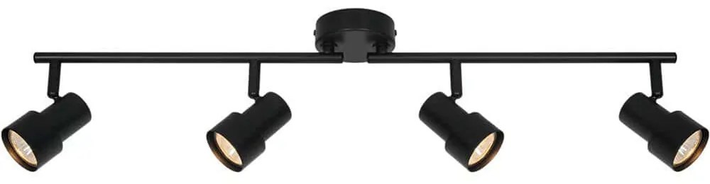 Φωτιστικό Οροφής - Σποτ Boston 2512380103 71x15,5cm 4xGU10 5W Black Nordlux