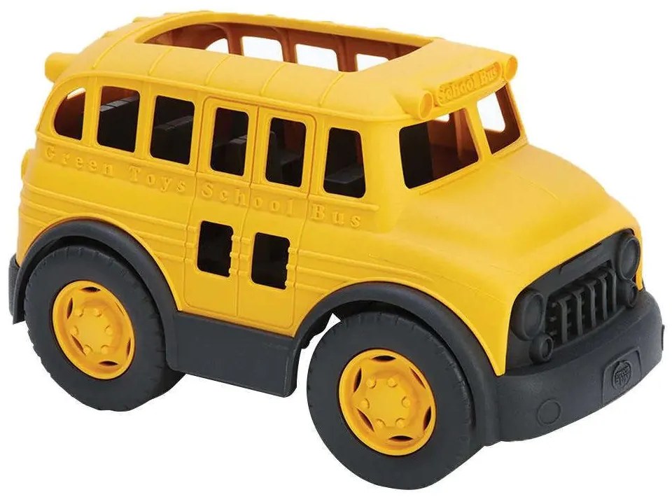 Σχολικό Λεωφορείο SCHY-1009 Yellow-Black Green Toys