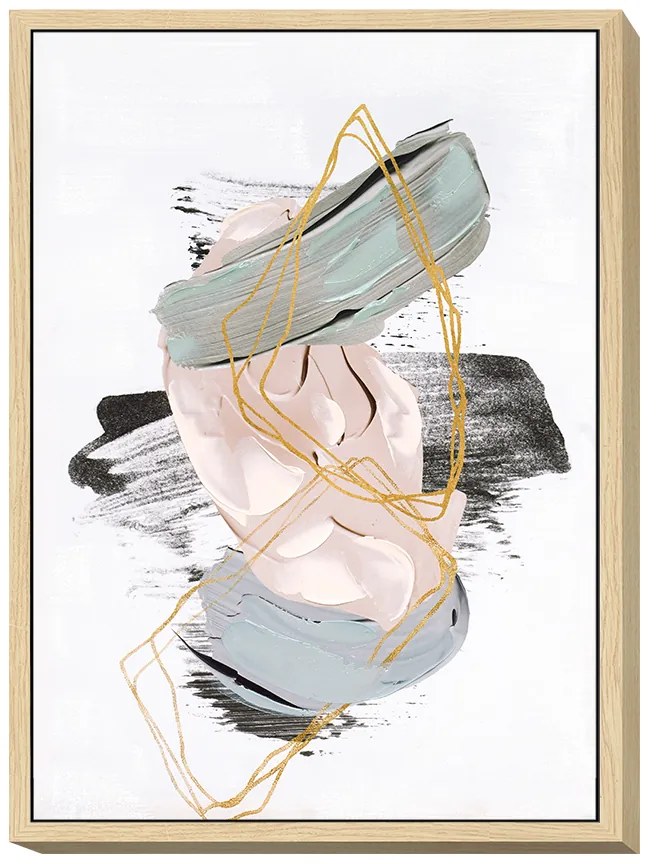 Πίνακας Σε Κορνίζα ArteLibre "Abstract" Καμβάς 50x70x4cm-14690009