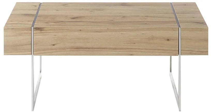 Kelly Τραπεζάκι Σαλονιού Καφέ 70x70x40