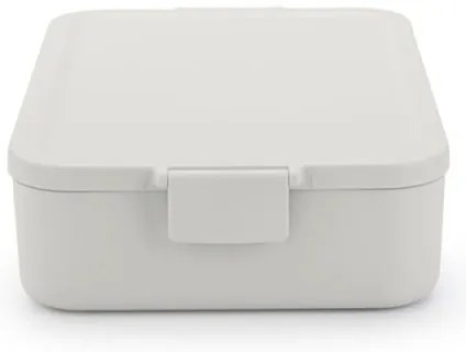 Κουτί τροφίμων Brabantia Make&Take 1006292, 2 l, Με διαχωριστικά, Στεγανό κλείσιμο, Χωρίς BPA, Ανοιχτό γκρι