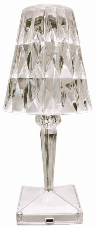 Λαμπατέρ Επαναφορτιζόμενο 26cm REFRACTION DIAMANT WL034 - Oriana Ferelli® HoReCa