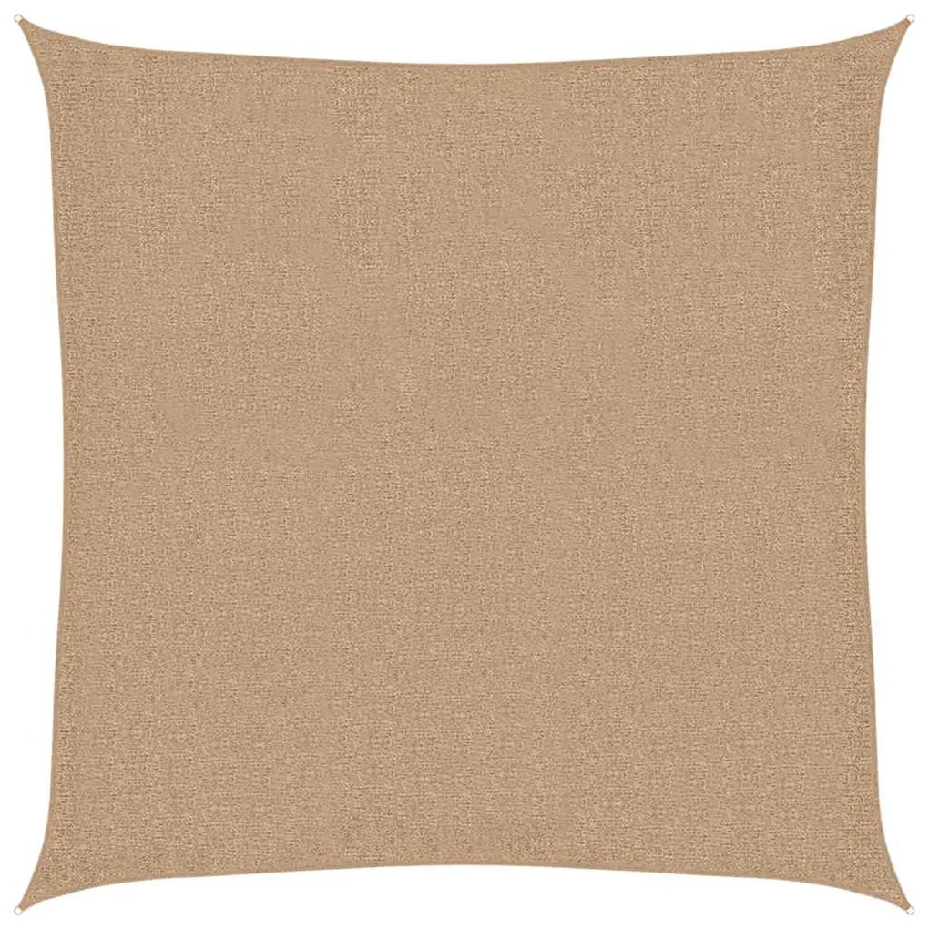 vidaXL Πανί Σκίασης Taupe 4,5 x 4,5 μ. από HDPE 160 γρ./μ²