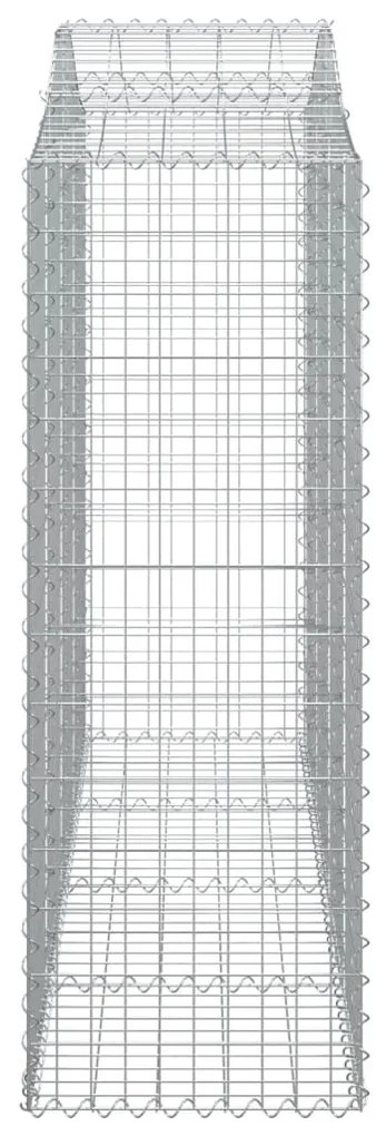 vidaXL Συρματοκιβώτια Τοξωτά 20 τεμ. 200x50x140/160 εκ. Γαλβαν. Ατσάλι