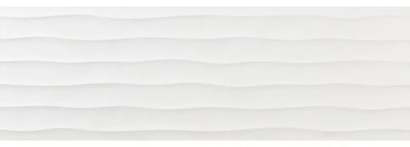 Karag Aquarella Πλακάκι White Rlv 30x90cm Τιμή τετραγωνικού 31€/ Συσκευασία 1.35m2, 5 τεμάχια