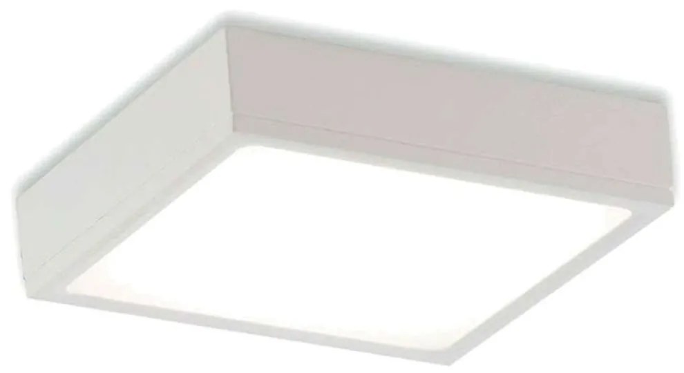 Πάνελ Klio LED-KLIO-Q21C 36W Led 3600lm 3000K 21,1x21,1x5cm White Intec Square Αλουμίνιο