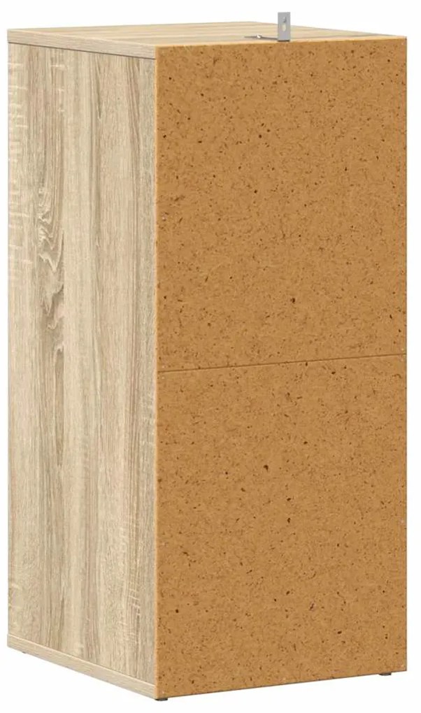 vidaXL Παπουτσοθήκη Sonoma Δρυς 31,5 x 35 x 70 εκ. από Επεξ. Ξύλο