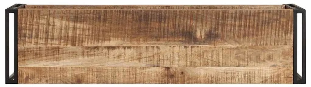 vidaXL Έπιπλο Τηλεόρασης 120 x 30 x 40 εκ. από Ακατέργαστο Ξύλο Μάνγκο