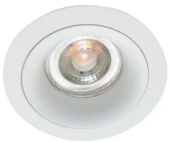 Σποτ χωνευτό οροφής Tim στρογγυλό λευκό Viokef 4182700 Λευκό