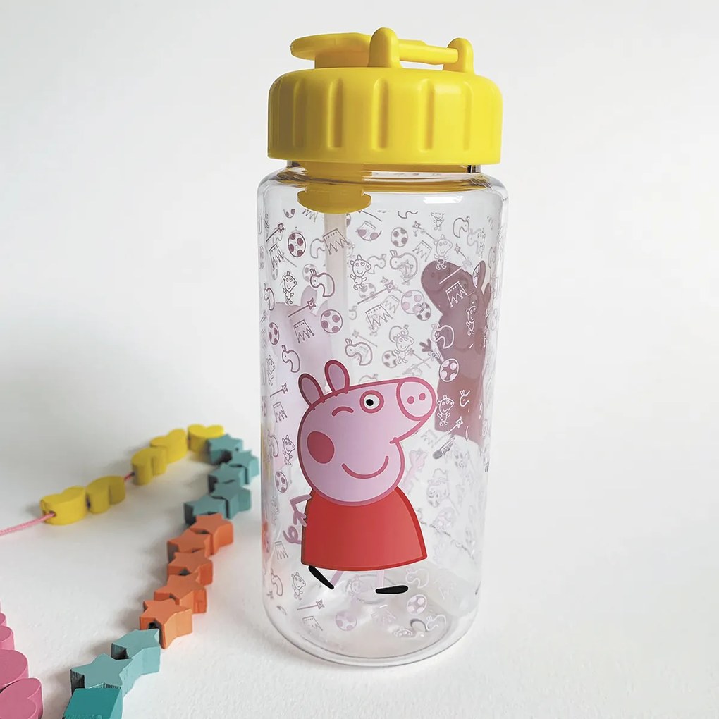 Παγούρι 350ml Με Καλαμάκι Petit Jour Peppa Pig 52-900/10