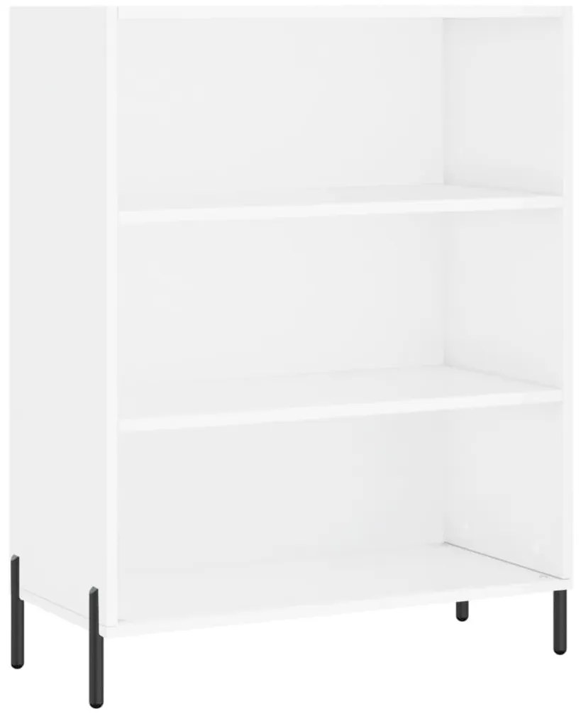 vidaXL Ντουλάπι Λευκό 69,5x34x180 εκ. από Επεξεργασμένο Ξύλο