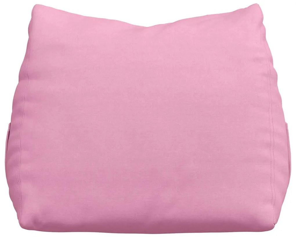 vidaXL Μαξιλάρι Πλάτης Ροζ 60 x 20 x 50 εκ. ύφασμα
