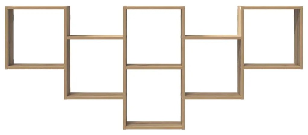 vidaXL Ράφι Τοίχου Αρτισιανή Δρυς 159x18x66 εκ. από Επεξεργασμένο Ξύλο