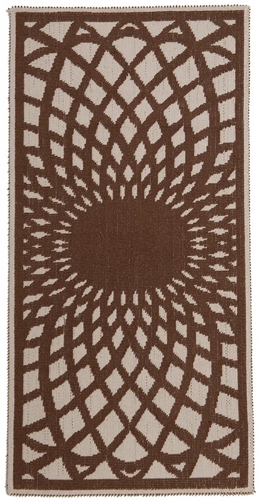 Χαλί Διαδρόμου (70x140) Melinen Kaleidoscope Brown