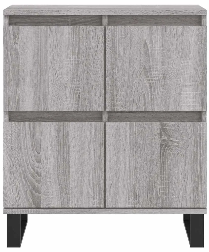 vidaXL Ντουλάπι Γκρι Sonoma 60x35x70 εκ. από Επεξεργασμένο Ξύλο