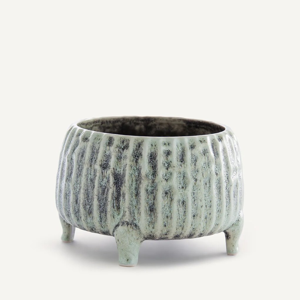 Κεραμικό κασπό, ύψος 12,5 cm, Zira