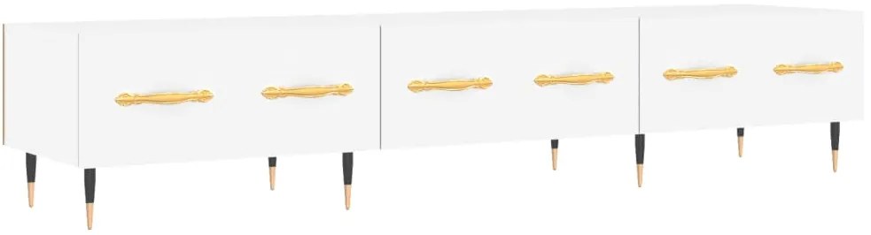 vidaXL Έπιπλο Τηλεόρασης Λευκό 150 x 36 x 30 εκ. Επεξεργασμένο Ξύλο