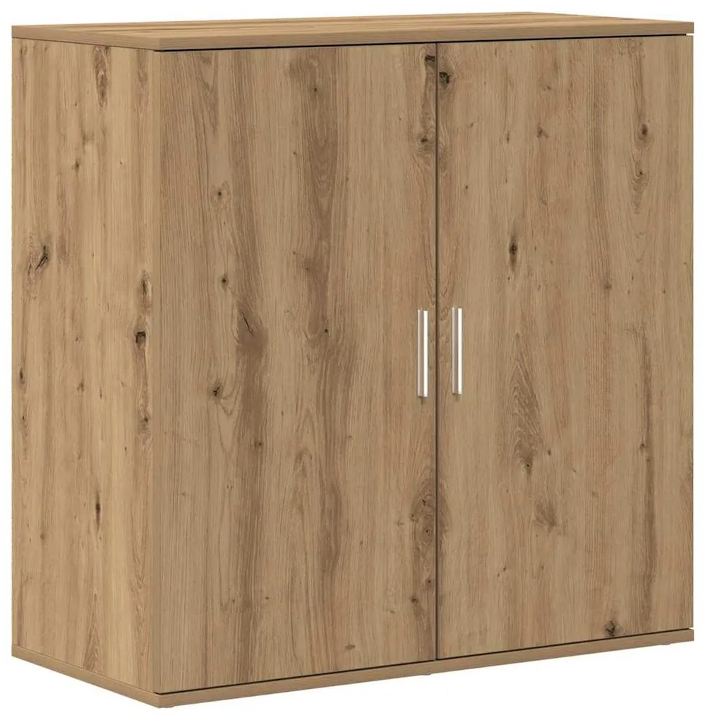 vidaXL Πλαϊνό γραφείο artisan δρυς 79 x 38 x 80 εκ. Επεξεργασμένο ξύλο