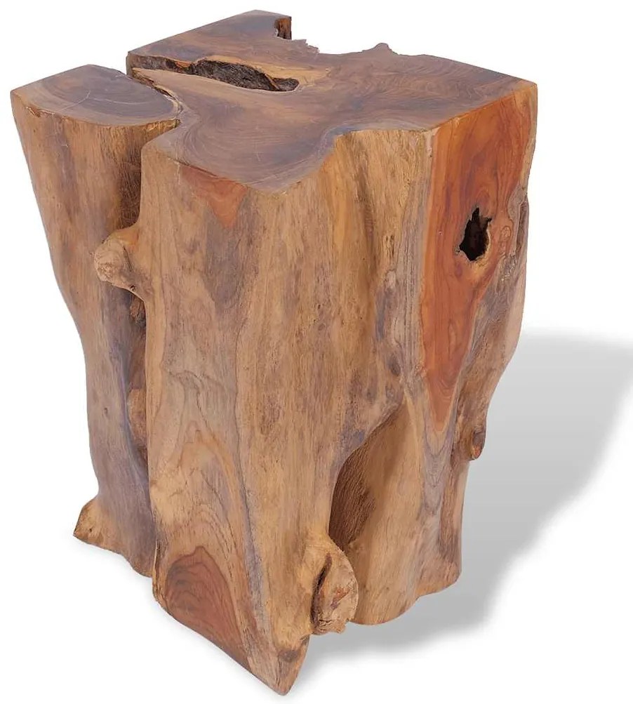 vidaXL Σκαμπό από Μασίφ Ξύλο Teak