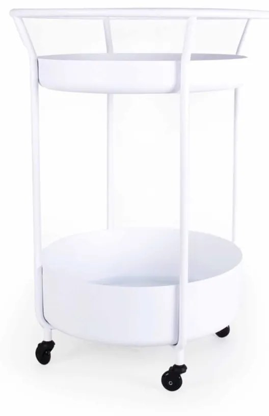 Side Table Eladro Ø61cm X Y84cm Corona βοηθητικό τροχήλατο XLBI13101-01-0091