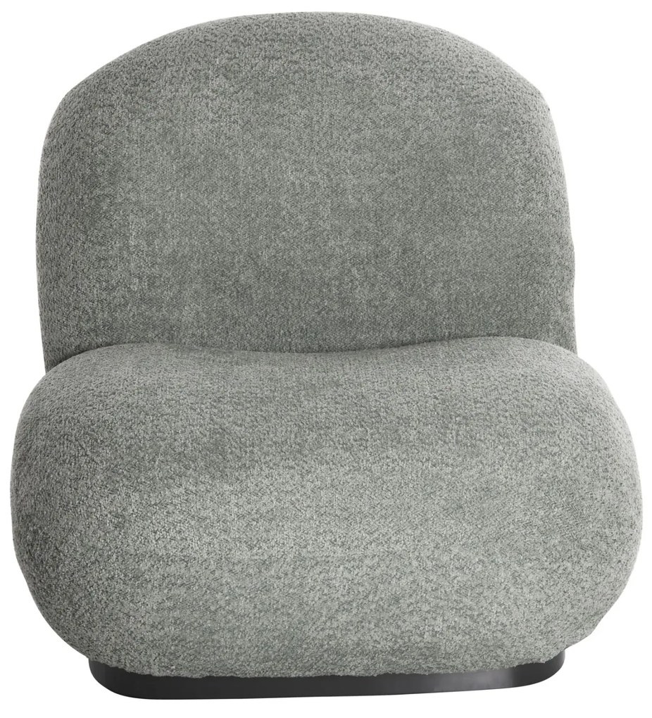 Πολυθρόνα BEANY C9591.05 Φυστικί Μπουκλέ Ύφασμα 85x82x77Υ εκ. 85x82x77 εκ.