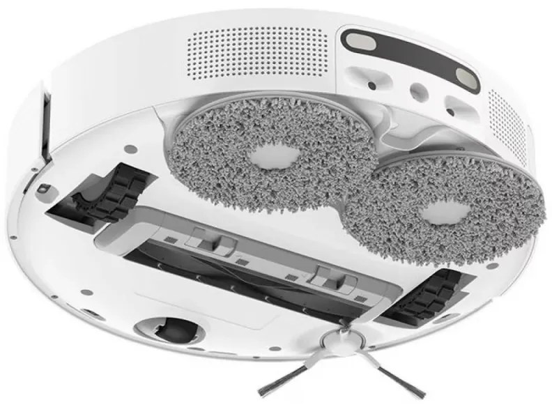 Ρομποτική ηλεκτρική σκούπα Dreame L10 Ultra, 5300 Pa, 5200 mAh, 75W, Έως 200 m2, 3D χαρτογράφηση, αισθητήρας LDS, σταθμός φόρτισης, αυτονομία έως 210 λεπτά, λευκό