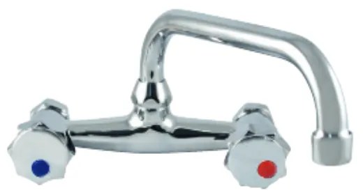 Minardi 1011 Inox Επιτοίχια Μπαταρία Κουζίνας MAR.33301011