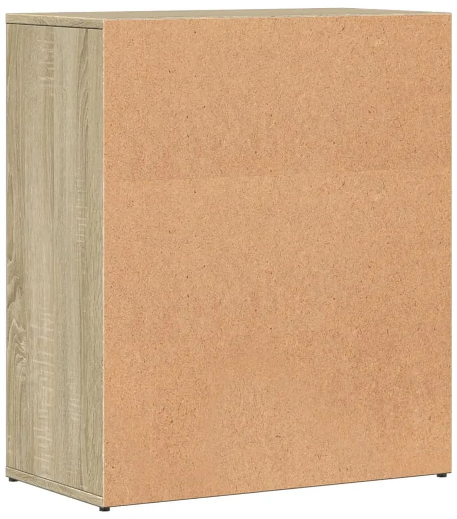 vidaXL Βοηθητικά Ντουλάπια 2 τεμ. Sonoma Δρυς 60x31x70 εκ. Επεξ. Ξύλο