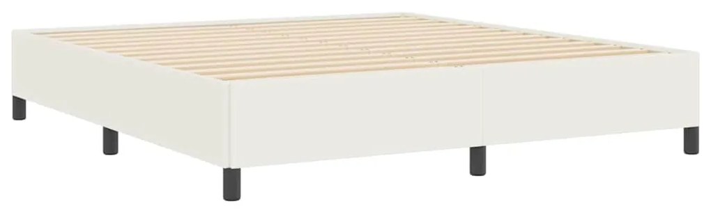 vidaXL Σκελετός Κρεβατιού Κρεμ 180 x 200 cm Βελούδο